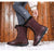 Botas de nieve altas para exteriores, zapatos cálidos de algodón