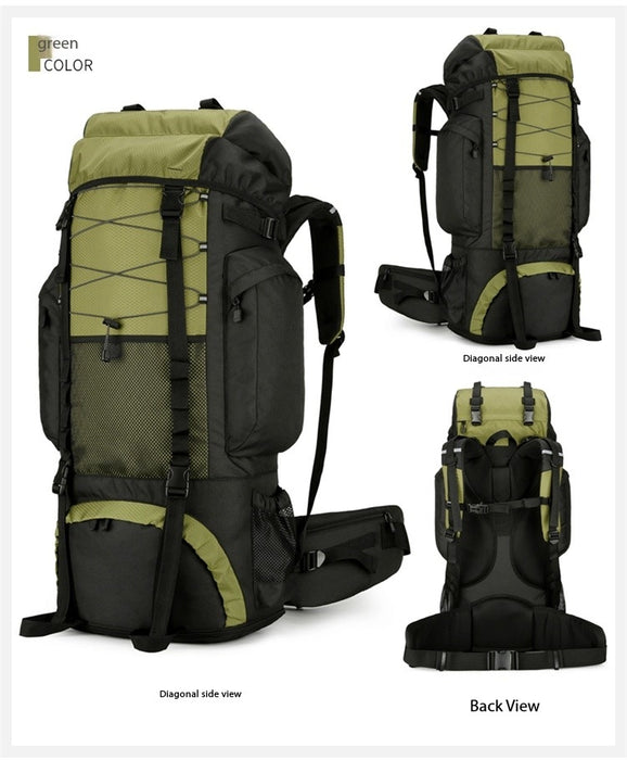 New Outdoor Mountaineering Bag Large Capacity Lightweight Waterproof Professional Hiking Camping Backpack