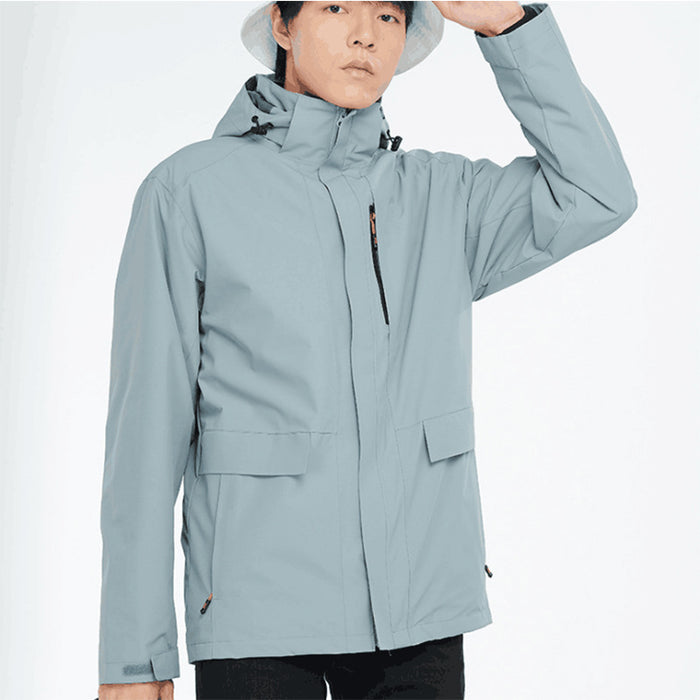 Veste d'assaut homme outdoor, thermosoudée, chaude et imperméable, idéale pour l'alpinisme