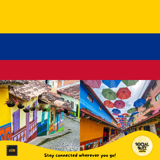 Plan de Datos Internet eSIM Colombia 