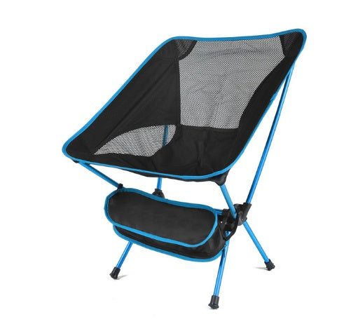 Silla plegable ultraligera de viaje, superdura, de alta capacidad, para acampar al aire libre, portátil, para playa, senderismo, picnic, herramientas de pesca, silla