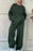 Women's Autumn And Winter Casual Loose Round Neck Long-sleeved Sweater Trousers Suit