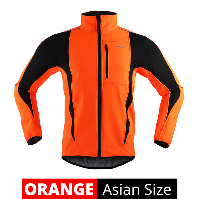 Fleece warm three layer cycling Coat Jacket Top