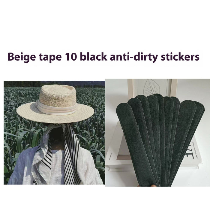 Chapeau de soleil tendance pour la plage, tissé