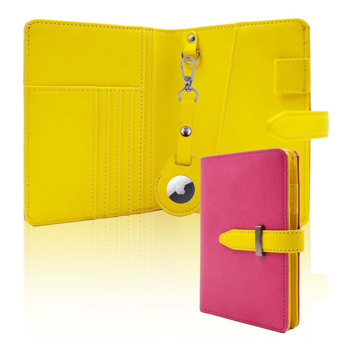 Porte-carte de certificat de voyage à l'étranger avec clip pour billet