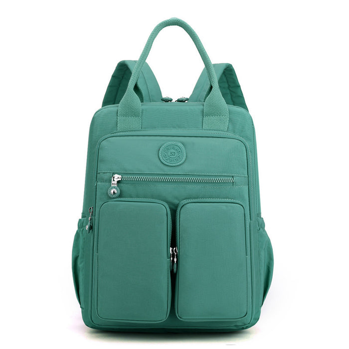 Mochila multifuncional de gran capacidad para mujer, impermeable y de viaje.