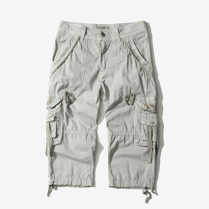 Cargo Shorts Loose Multi-pocket Pants Beach Pants