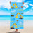 Quick-drying Microfiber Beach Bath Towel Double-sided Velvet