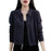 Womens Loose-fitting Short Versatile Zip-up Jacket