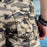 Pantalones cortos cargo de camuflaje de algodón de verano