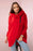 Women's Plus Size Solid Color Coat