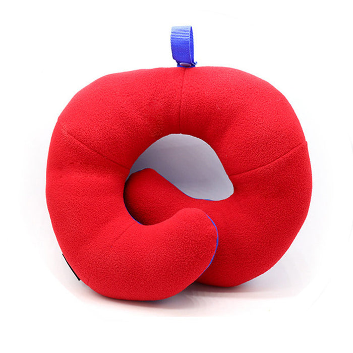 Airplane Car Travel Bow U-shaped Pillow