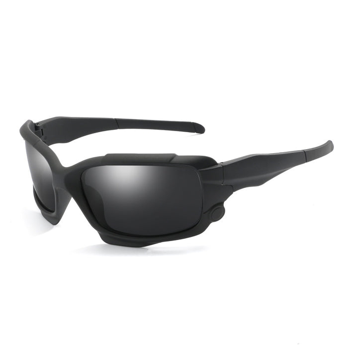 Lunettes de soleil polarisées pour homme, idéales pour les activités de plein air comme la moto