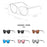 Cat Eye Large Frame UV Protection Polarized Sun Glasses