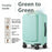 Expandable Multi Lever 20 Inch Suitcase