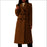 New AutumnWinter Simple Womens Wool Coat