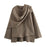 Women's Loose Casual Cape Knitted Sweater Coat