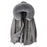 New Thickened Fur-and-Liner Detachable Coat