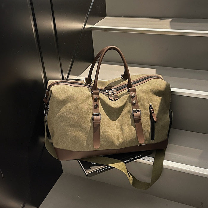 Bolsa de viaje de lona para fitness, para exteriores, con separación de humedad y secado rápido