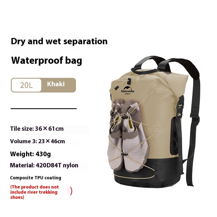 Waterproof Outdoor Dry Wet Separation Backpack