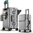 Suitcase Travel Luggage Trolley Front-Opening Large Capacity Aluminum Frame Carry-On Cabin Bag