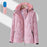 Women's Minimalist Printed Waterproof Outdoor Jacket