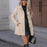Womens Autumn Winter New Arrival Fashionable Casual Stand-Up Collar Coat