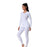 Autumn And Winter New Fleece-lined Thermal Underwear Set For Women