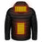 Men Heated Puffer Jacket Electric Heating Coat Insulated Hood Windbreaker 9Heat Zones