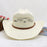 Waterproof Woven Hand-woven Western Knight Cowboy Hat Beach Sun-proof Outdoor