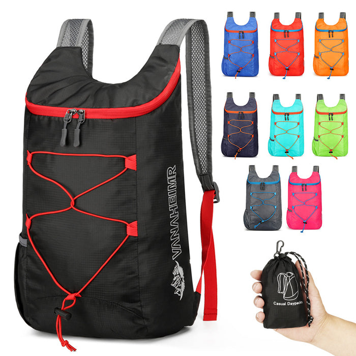 Outdoor Waterproof Bicycle Large Capacity Biking Walking Travel Backpack