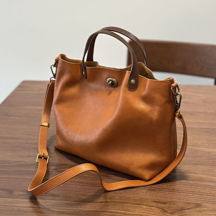 Women's Genuine Leather Handbag Shoulder Crossbody Bag