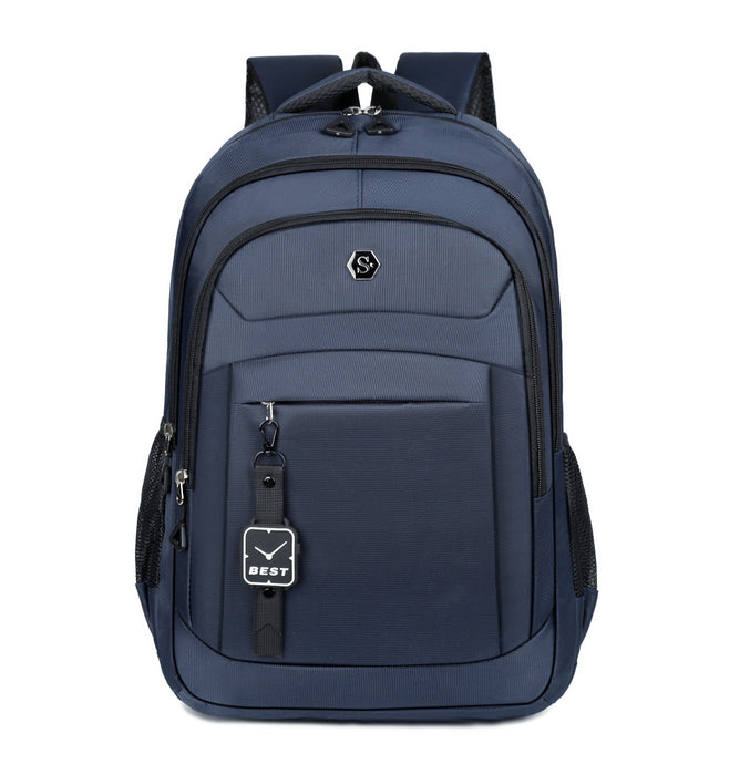 Sac à dos de voyage d'extérieur élégant grande capacité, sacoche pour ordinateur portable étudiant