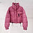 Korean-style Stand Collar Simple Thickened Short Stylish Puffer Jacket