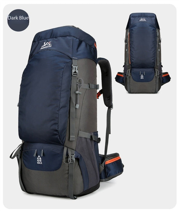 New Outdoor Mountaineering Bag Large Capacity Lightweight Waterproof Professional Hiking Camping Backpack