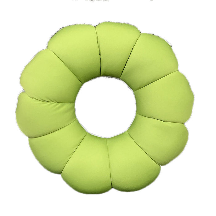 Travel Plane Cute Donut Neck Lumbar Pillow