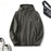 Breathable Waterproof Casual Loose-fitting Hoodie Jacket Coat