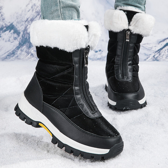 Winter Snow Boots Women's High-top Outdoor Sports Cotton Shoes