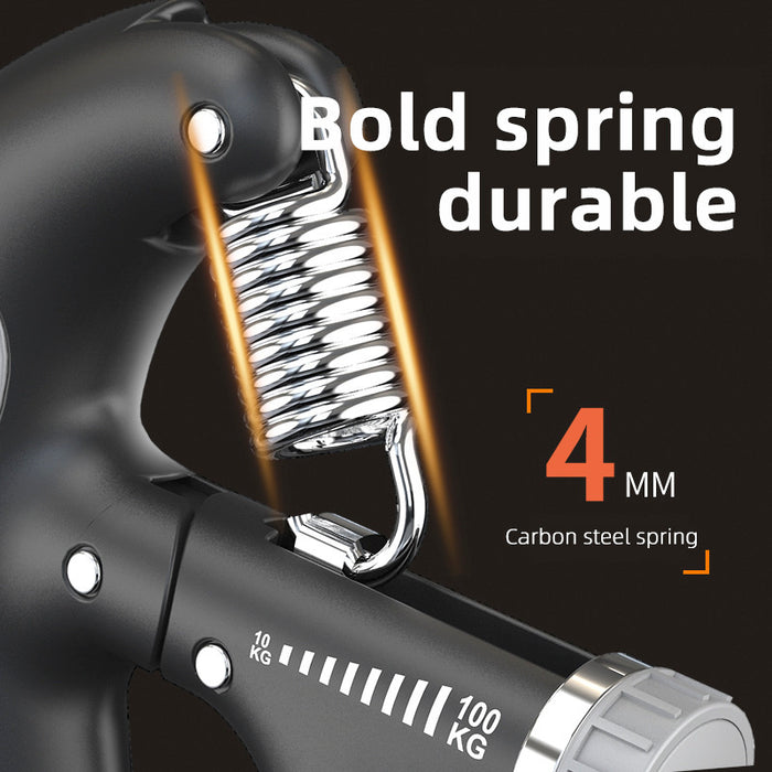 Agarre inteligente para conteo de 10 a 100 kg, ajuste libre, entrenamiento manual profesional, entrenamiento muscular de brazos, equipo de fitness, herramientas de gimnasio