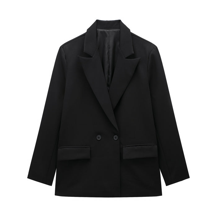 Blazer croisé décontracté d'été