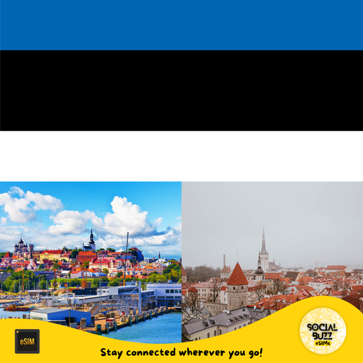 Plan de datos de Internet eSIM de Estonia