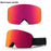 Lunettes de ski double couche antibuée pour la protection des yeux