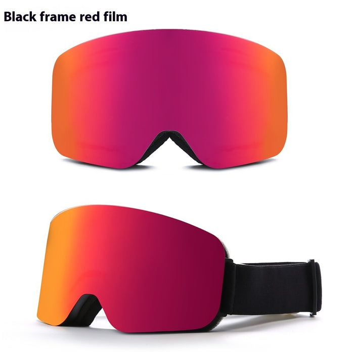 Lunettes de ski double couche antibuée pour la protection des yeux