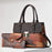 Fashionable New Contrast-color Patchwork Mother-and-child Bag