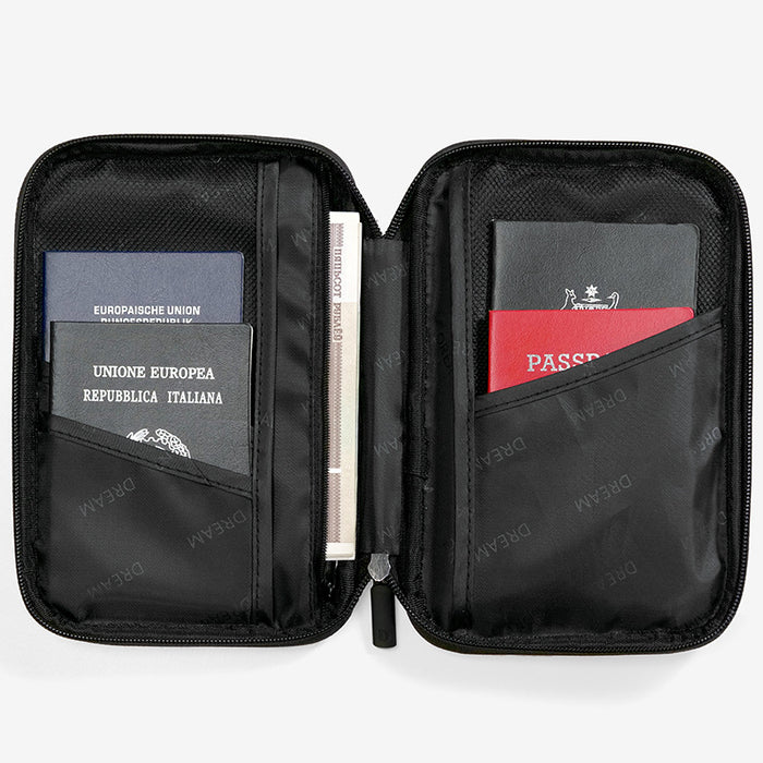Bolsa de almacenamiento para pasaporte y documentos de identidad de viaje