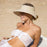 Wide Brim Beach Horse Tail Women's Foldable Sun Hat