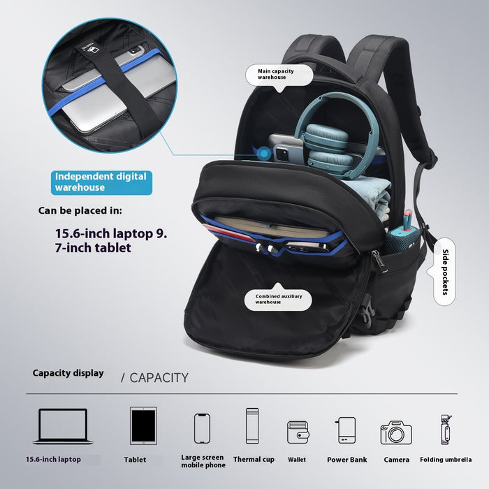 Sac à dos de sport grande capacité, léger et imperméable pour les voyages