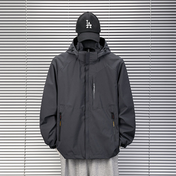 Veste imperméable épaisse, coupe-vent et confortable