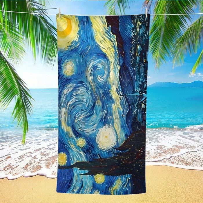 Creative Printing Quick-drying Microfiber Beach Towel