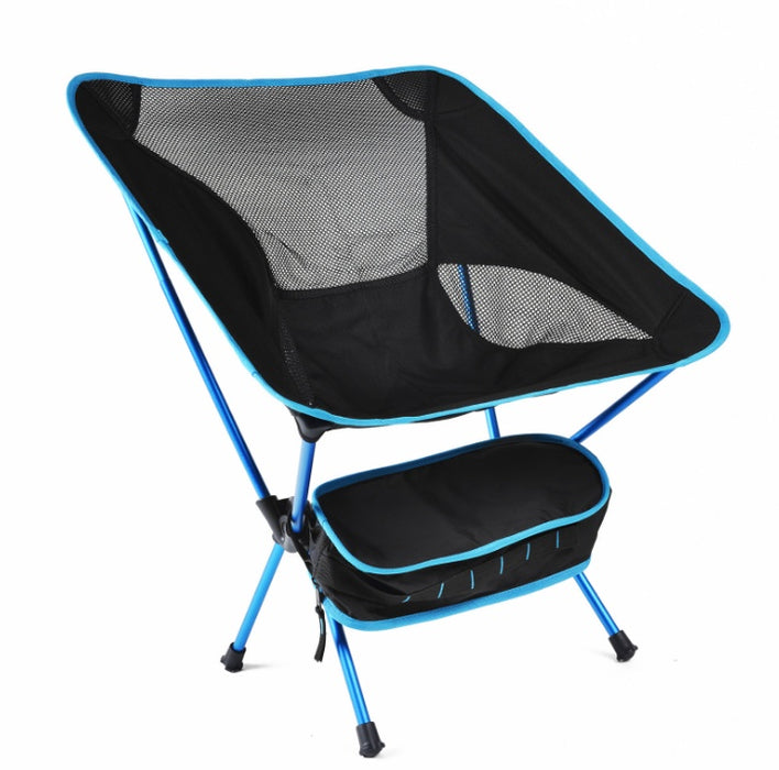 Silla plegable ultraligera de viaje, superdura, de alta capacidad, para acampar al aire libre, portátil, para playa, senderismo, picnic, herramientas de pesca, silla